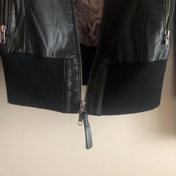 Mackage leather jacket - Picture 8 of 9
